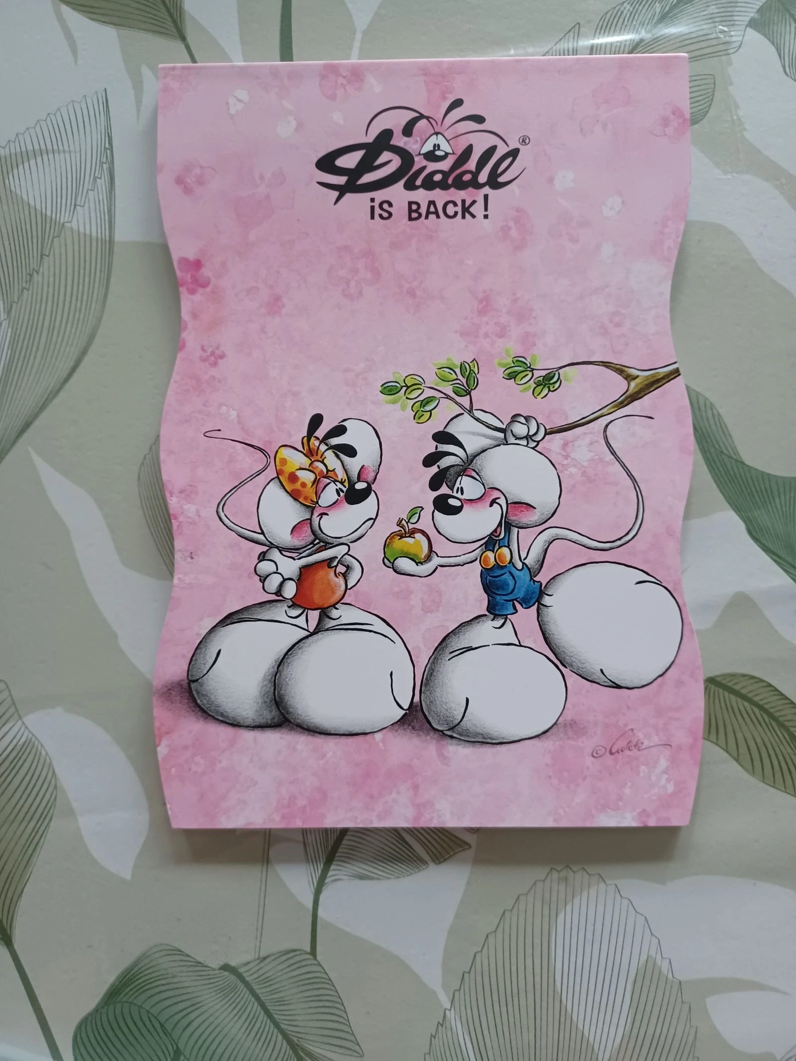 1 feuille diddl  de la collection allemande  – photo 2